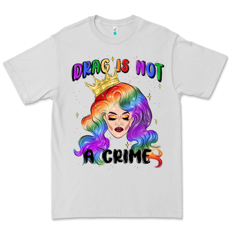 Drag Is Not A Crime Fabulous Drag Queen Premium Tee by MaliasSmallBusiness | Teevron