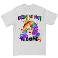 Dove Grey drag is not a crime fabulous drag queen Premium Tee - MaliasSmallBusiness