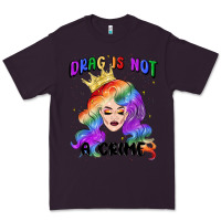 Plum drag is not a crime fabulous drag queen Premium Tee - MaliasSmallBusiness