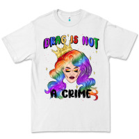 White drag is not a crime fabulous drag queen Premium Tee - MaliasSmallBusiness