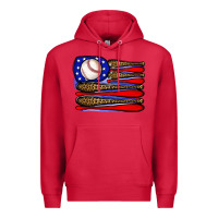 Cardinal leopard baseball flag3 Premium Hoodie - JahusDesignShop