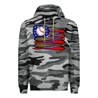 Slate Camo leopard baseball flag3 Premium Hoodie - JahusDesignShop