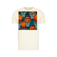 Vintage Arctic basketball hoop seamless pattern Vintage Tee - BundleAndBundleShop