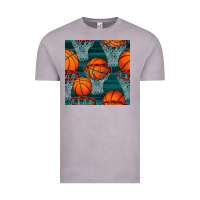 Vintage Zinc basketball hoop seamless pattern Vintage Tee - BundleAndBundleShop