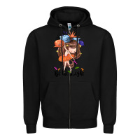 Black Be the light Zipper Hoodie - CowGirlArtShop