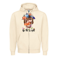 Sandshell Be the light Zipper Hoodie - CowGirlArtShop