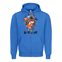 True Royal Be the light Zipper Hoodie - CowGirlArtShop