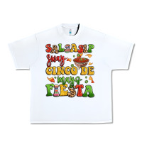White salsasip sway cinco de mayo fiesta Urban Heavy Tee - LillyAllenDesigns