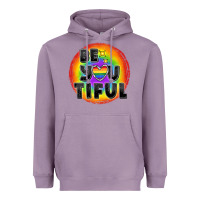 Lavender Be you tiful pride Heavyweight Hoodie - FaDigitalArtStudio