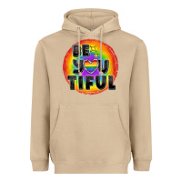 Mushroom Be you tiful pride Heavyweight Hoodie - FaDigitalArtStudio