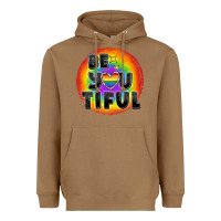 Toasted Coconut Be you tiful pride Heavyweight Hoodie - FaDigitalArtStudio
