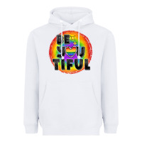 White Be you tiful pride Heavyweight Hoodie - FaDigitalArtStudio