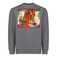 Mardi Gras Crawfish Heavyweight Sweatshirt | Teevron