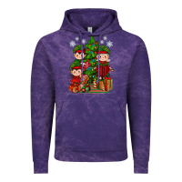 Cloud Purple Mimi Elf, Mama Elf, Child Elf Christmas Vintage Hoodie - BundleAndBundleShop