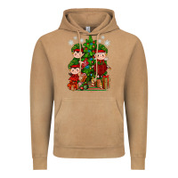 Vintage Camel Mimi Elf, Mama Elf, Child Elf Christmas Vintage Hoodie - BundleAndBundleShop