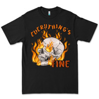 Black everything's fine Premium Tee - MaliasSmallBusiness