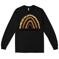 Black Be Kind Rainbow Long Sleeve Tee - Bettercallsaul