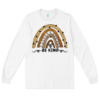 White Be Kind Rainbow Long Sleeve Tee - Bettercallsaul