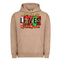 Pigment Burro just a girl who loves christmas Urban Hoodie - CowhideDigitalArt