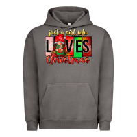 Pigment Tornado just a girl who loves christmas Urban Hoodie - CowhideDigitalArt