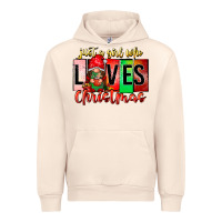 Sandshell just a girl who loves christmas Urban Hoodie - CowhideDigitalArt
