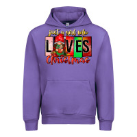 Tulip just a girl who loves christmas Urban Hoodie - CowhideDigitalArt