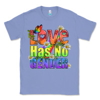 Colony Blue Love Has No Gender Pride Lgbtq Classic Tee - BundleAndBundleShop