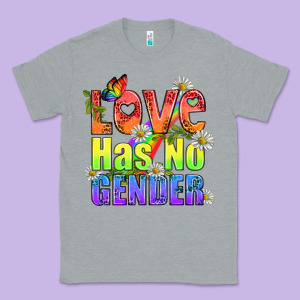 Love Has No Gender Pride Lgbtq Classic Tee Designed By Bundleandbundleshop