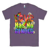 Lavender Love Has No Gender Pride Lgbtq Classic Tee - BundleAndBundleShop