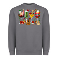 Storm Mexico Wine Glasses Heavyweight Sweatshirt - texasbilliewilder