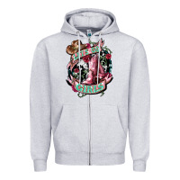 Heather Grey Let's go Girl's Cowboy boots Zipper Hoodie - HowdyJamesFarm