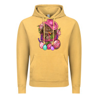 Vintage Mustard Cowboy Rabbit Easter Vintage Hoodie - BundleAndBundleShop