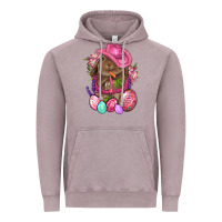 Vintage Zinc Cowboy Rabbit Easter Vintage Hoodie - BundleAndBundleShop