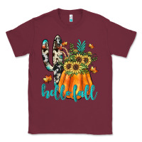 Burgundy hello fall Classic Tee - JahusDesignShop
