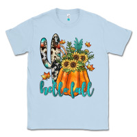 Dusty Blue hello fall Classic Tee - JahusDesignShop