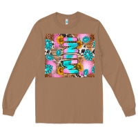 Toasted Coconut western mini Long Sleeve Tee - RanaPortraitStore
