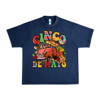 Navy cinco de mayo truck Urban Heavy Tee - LillyAllenDesigns