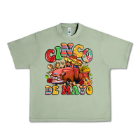 Oil Green cinco de mayo truck Urban Heavy Tee - LillyAllenDesigns