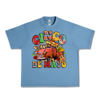 Pebble Blue cinco de mayo truck Urban Heavy Tee - LillyAllenDesigns