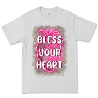 Dove Grey bless your heart Premium Tee - MaliasSmallBusiness