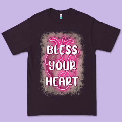 Bless Your Heart Premium Tee Designed By Maliassmallbusiness