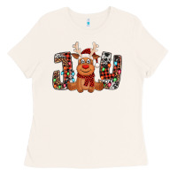 Bone joy christmas reindeer Ladies Tee - Jasminsmagicworld