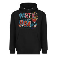 Black Party in the USA Heavyweight Hoodie - FaDigitalArtStudio
