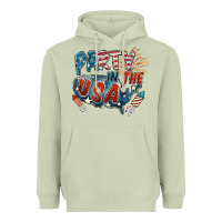 Matcha Party in the USA Heavyweight Hoodie - FaDigitalArtStudio