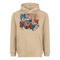 Mushroom Party in the USA Heavyweight Hoodie - FaDigitalArtStudio