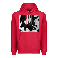 Cardinal Black White Cowhide Tumbler Premium Hoodie - CowCowDesign