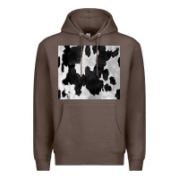 Coffee Black White Cowhide Tumbler Premium Hoodie - CowCowDesign