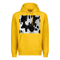 Lemon Black White Cowhide Tumbler Premium Hoodie - CowCowDesign