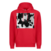 Red Black White Cowhide Tumbler Premium Hoodie - CowCowDesign