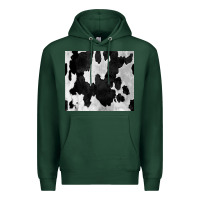 Sports Green Black White Cowhide Tumbler Premium Hoodie - CowCowDesign